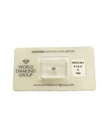 Pietra certificata World Diamond Group in Diamante Diamante 00026633 - 00026633